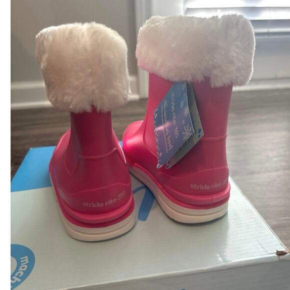 Stride Rite 360 Bellamy All Weather Boot In Pink Size 11 - Picture 2 of 7